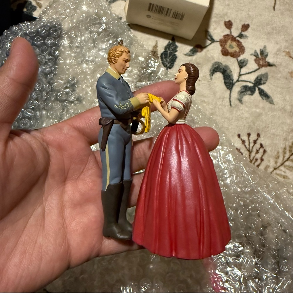 Hallmark 2008 Scarlett O'Hara and Ashley Wilkes Gone with the Wind NIB